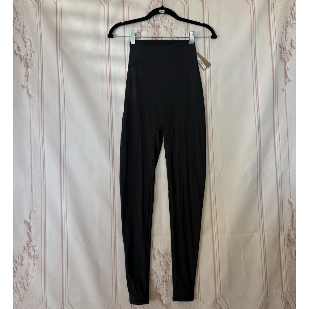 Skims Maternity Fits Everybody High-Waisted Legging Onyx Black Size XS NWT $66